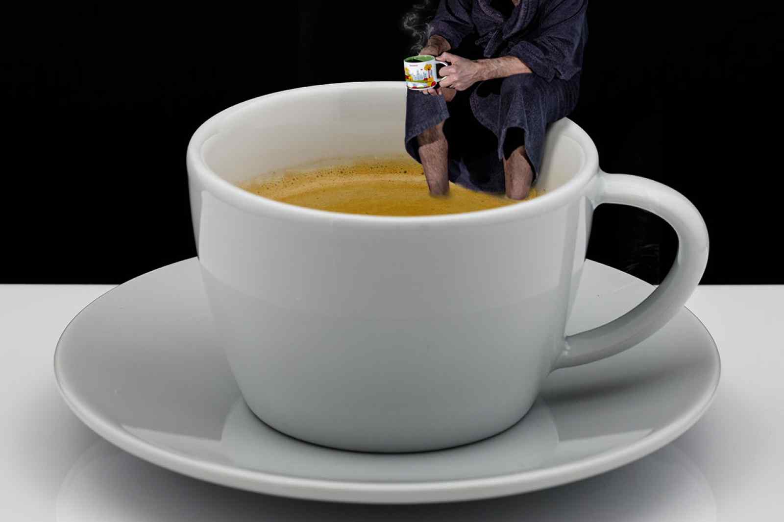 The Coffee-man on Sunday morning